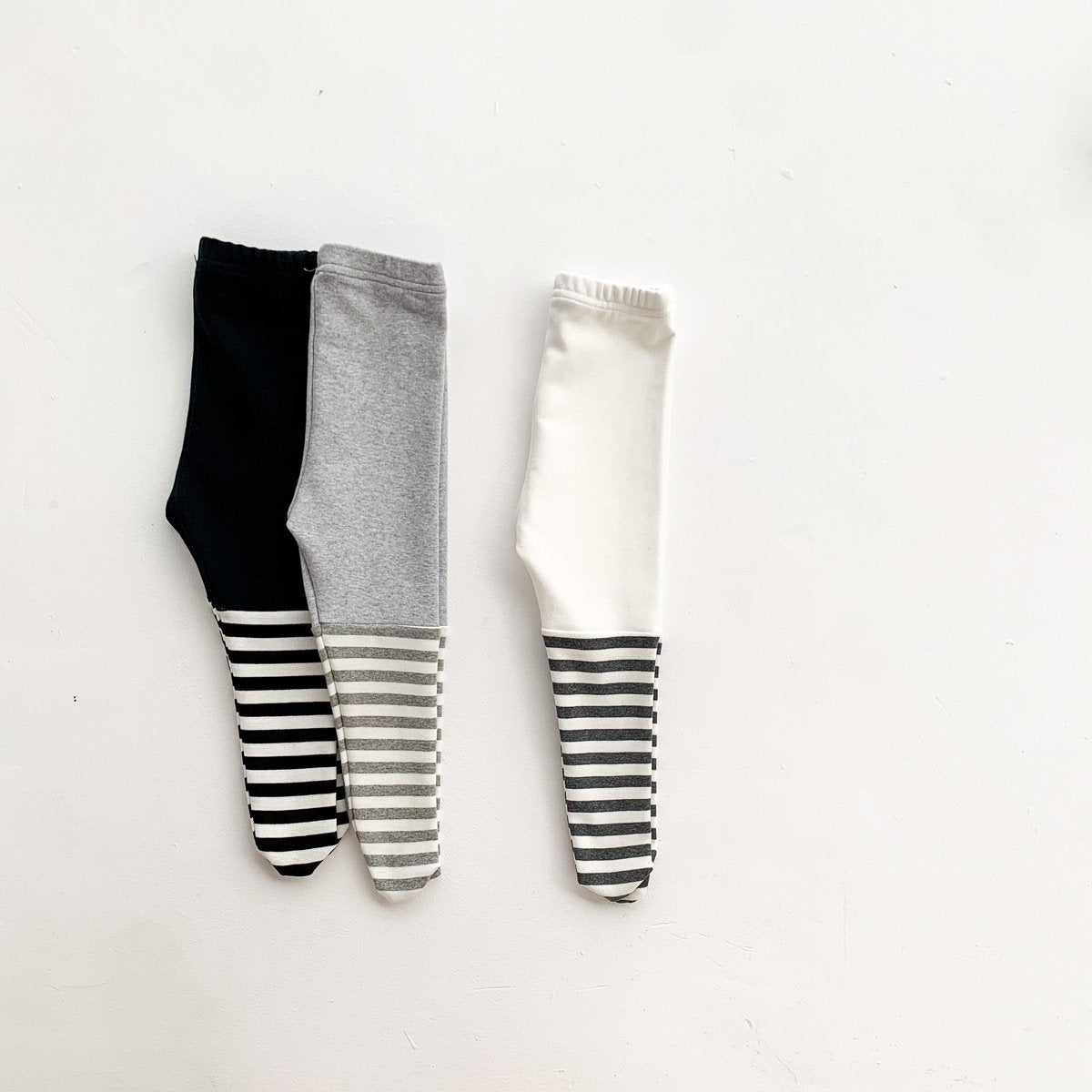 Baby Pure Striped Pantyhose-visikids