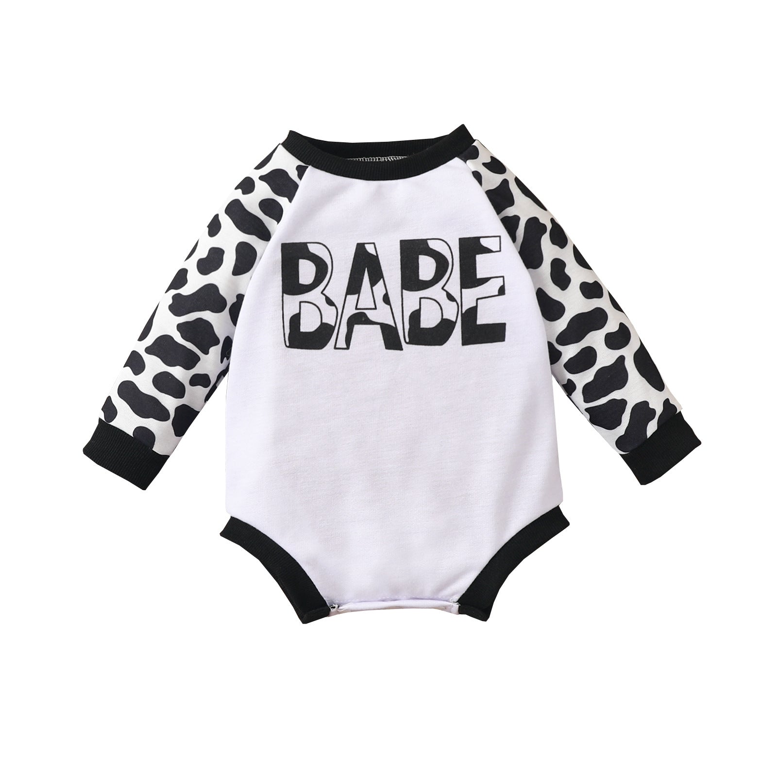 Baby Cow Print Rompers-visikids