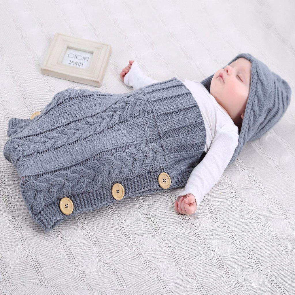 Newborn Baby Blanket Sleep Sack.