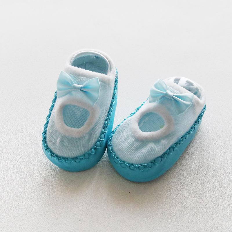 Baby Bow Bottom Floor Shoes.