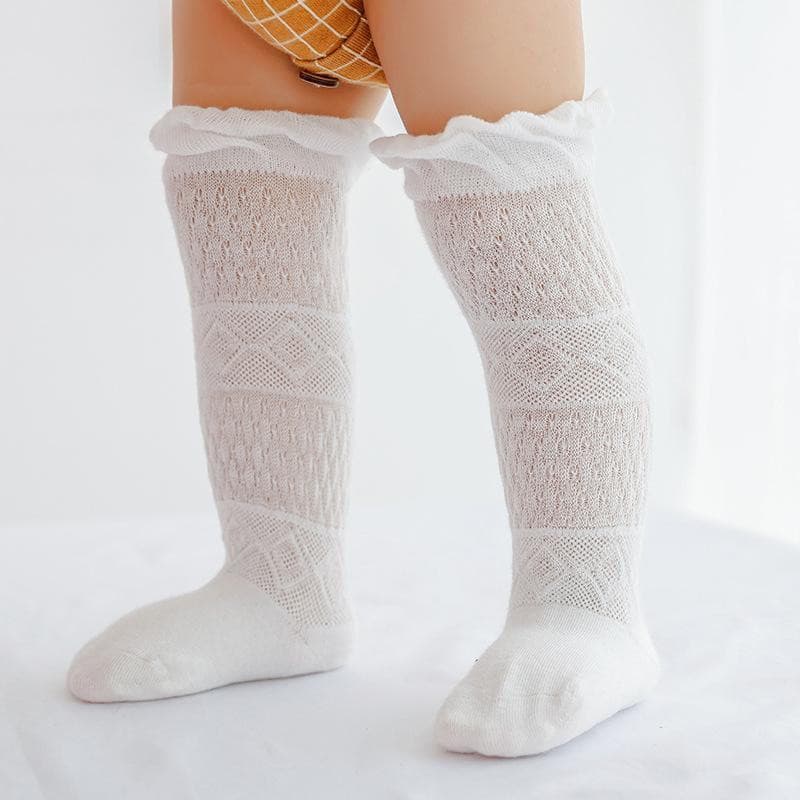 0-3 Year Old Baby Mesh Breathable Cotton Stockings.