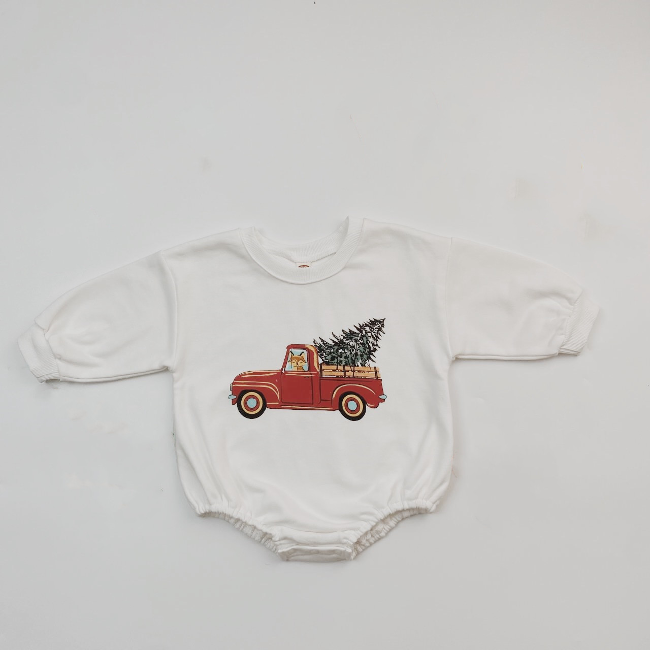 Baby Christmas Print Rompers