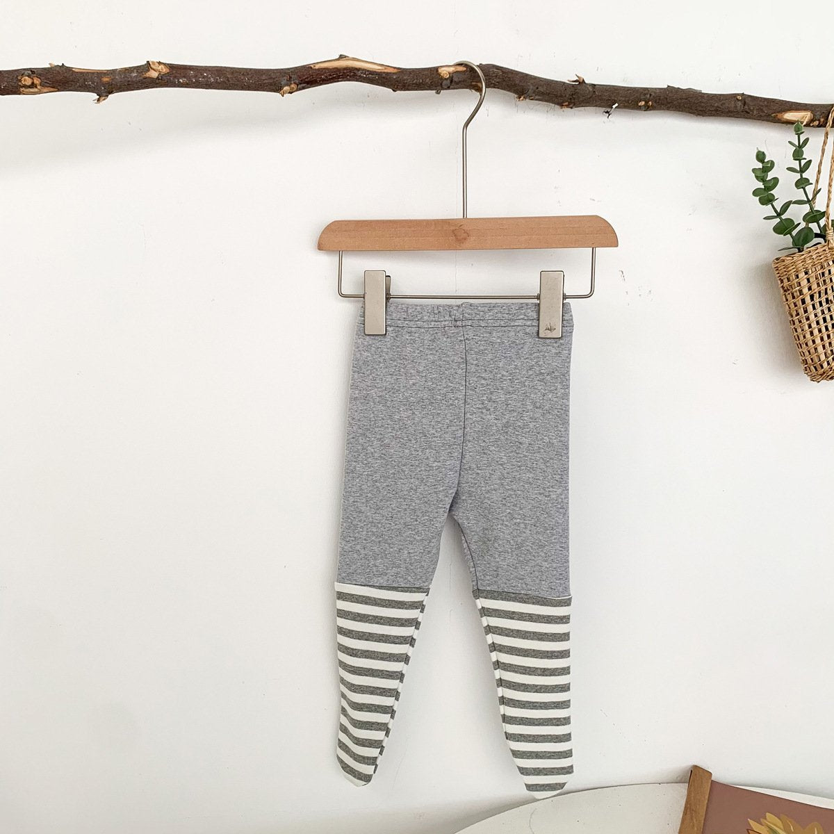 Baby Pure Striped Pantyhose-visikids