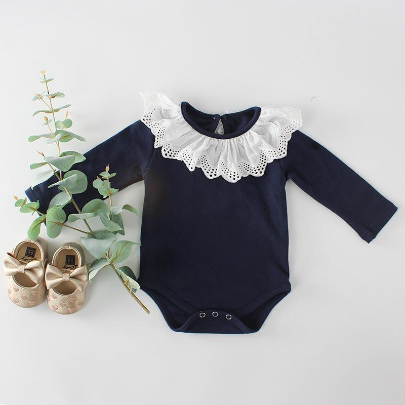 Baby Cotton Pure Lace Romper.
