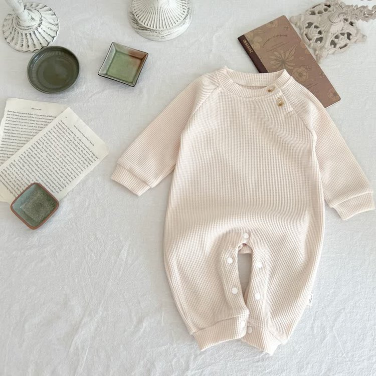Baby Waffle Jumpsuit