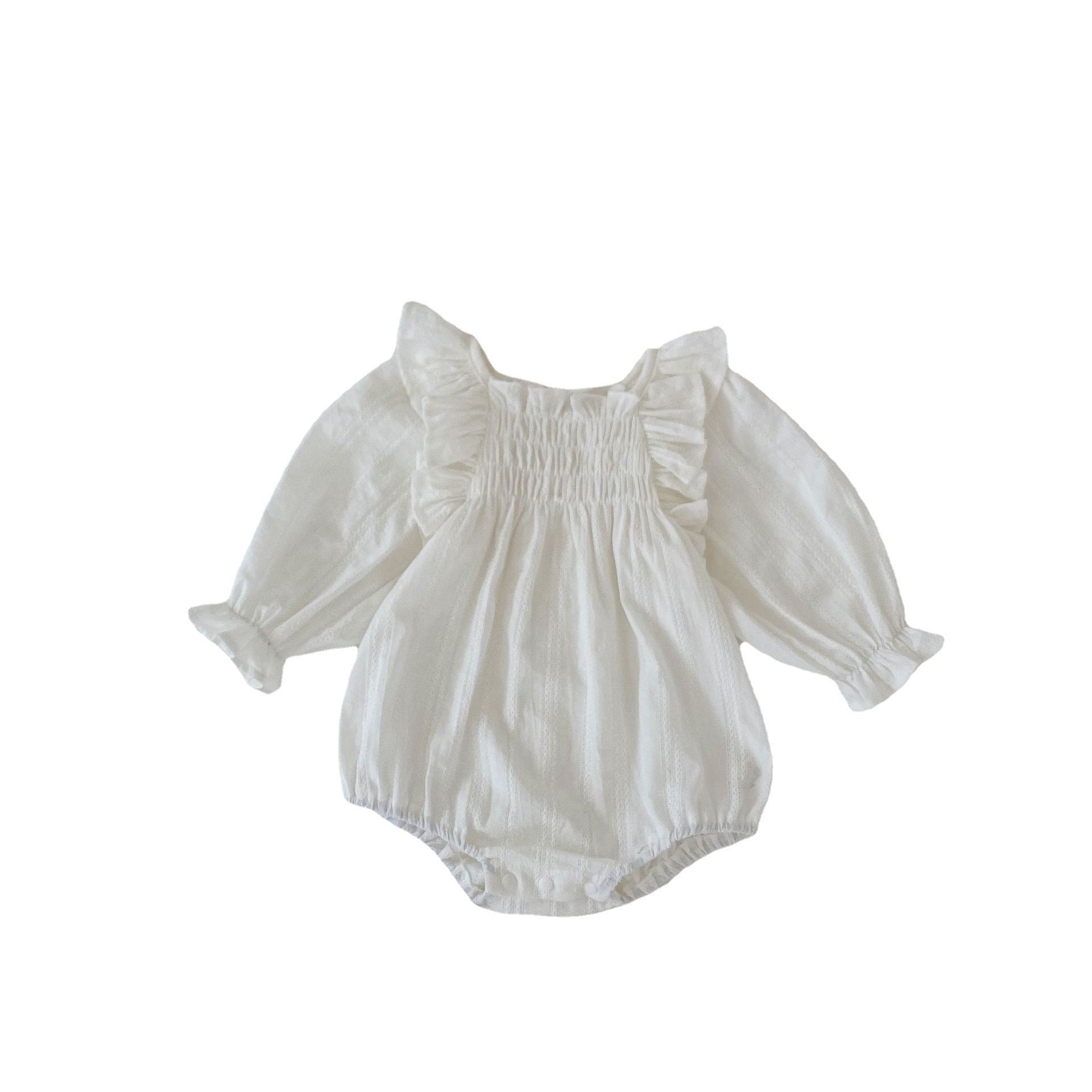 Baby Cotton Linen Rompers-visikids