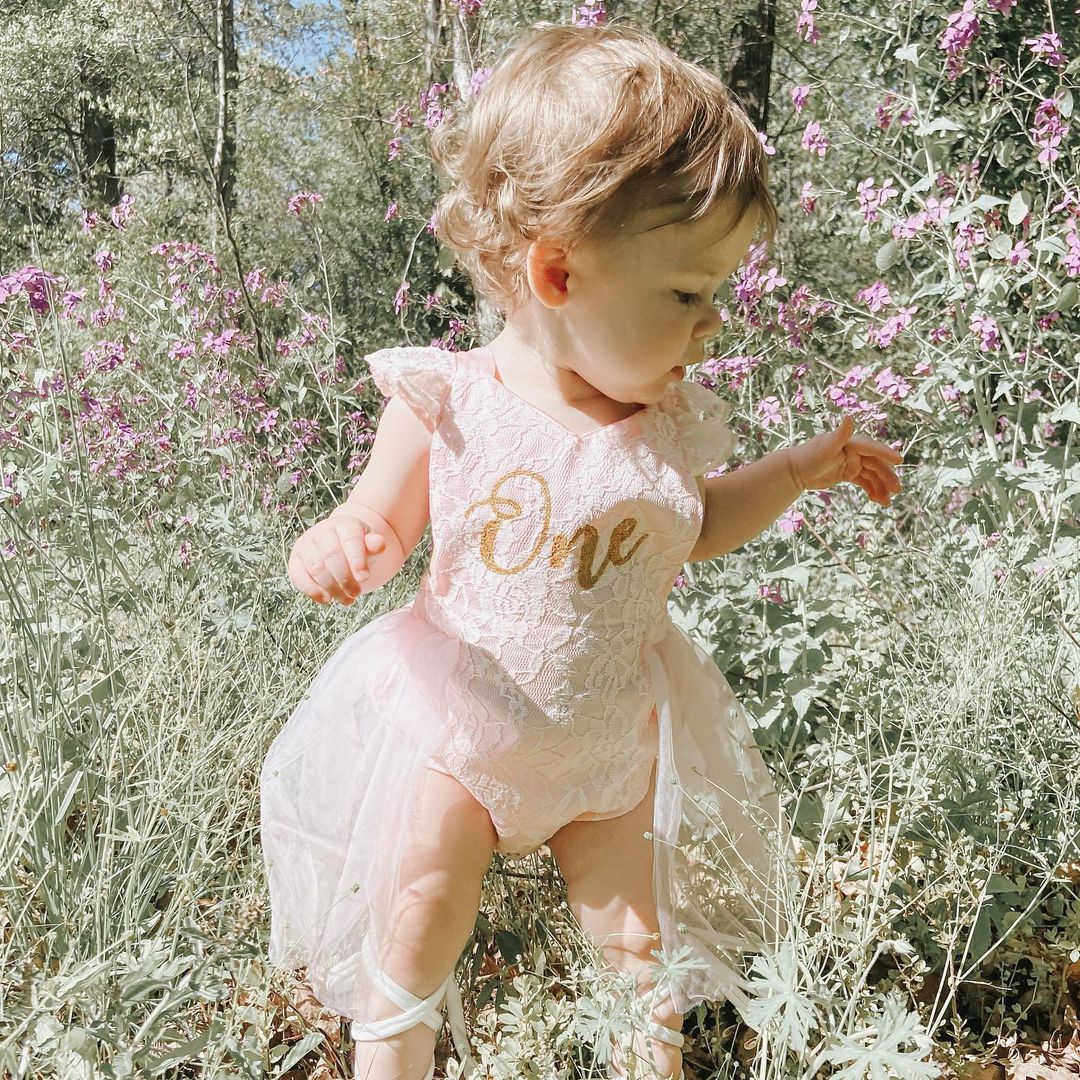 Baby Girl Lace Romper-visikids