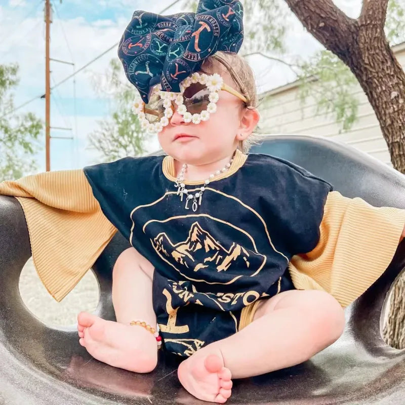 Baby Yellowstone Romper.