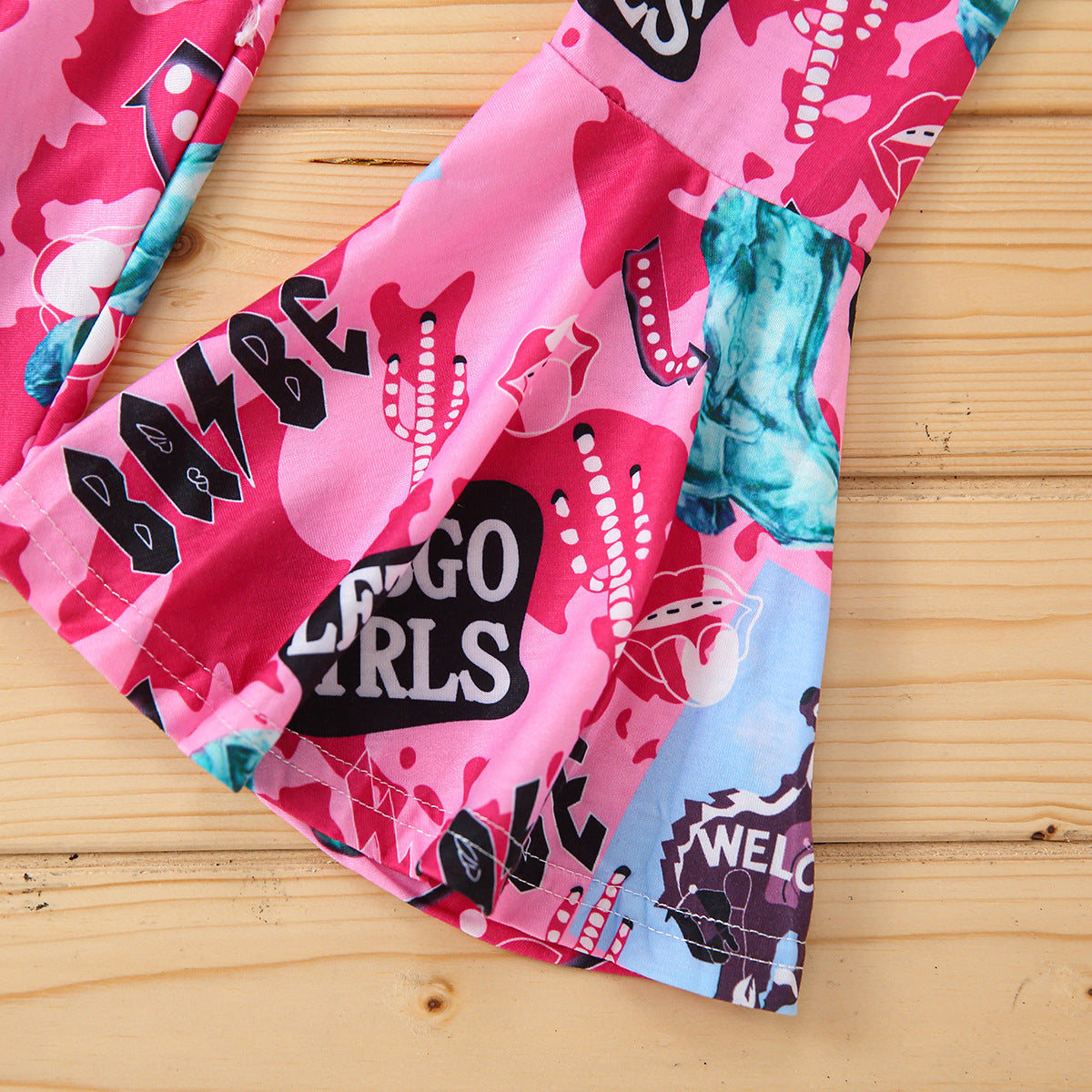 Toddler Girl Print Suits.