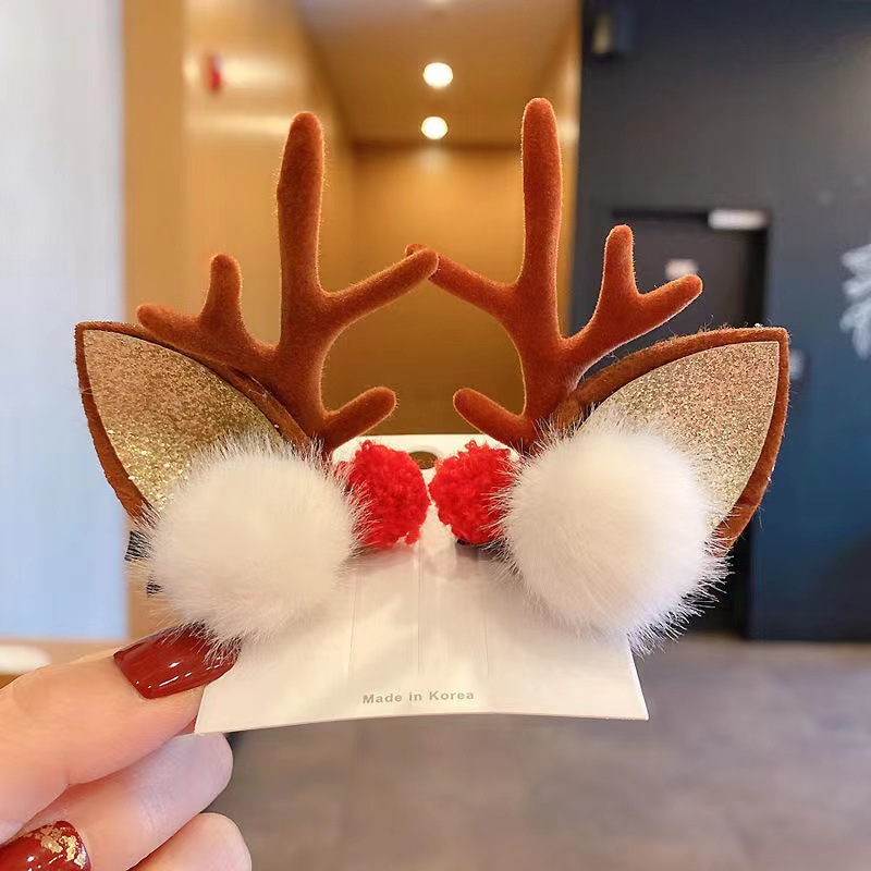 Baby Girl Christmas Hair Clip