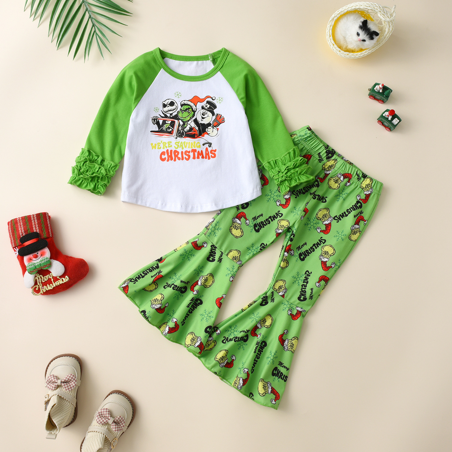 Christmas Grinch Set