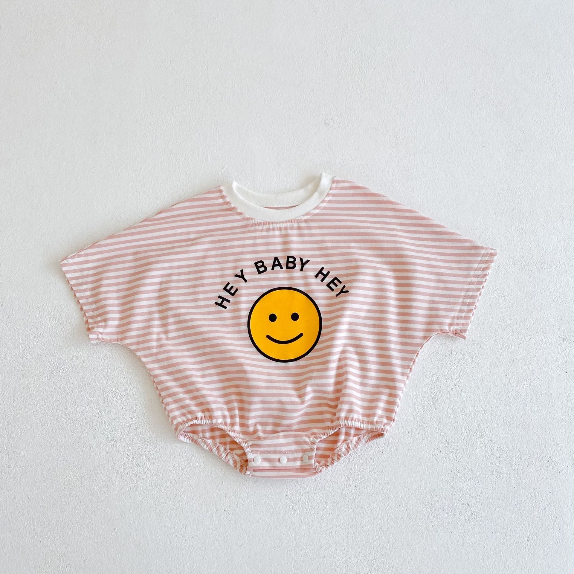 HEY BABY HEY Print Rompers.