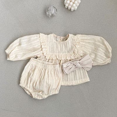 2-Piece Cotton Linen Suit.