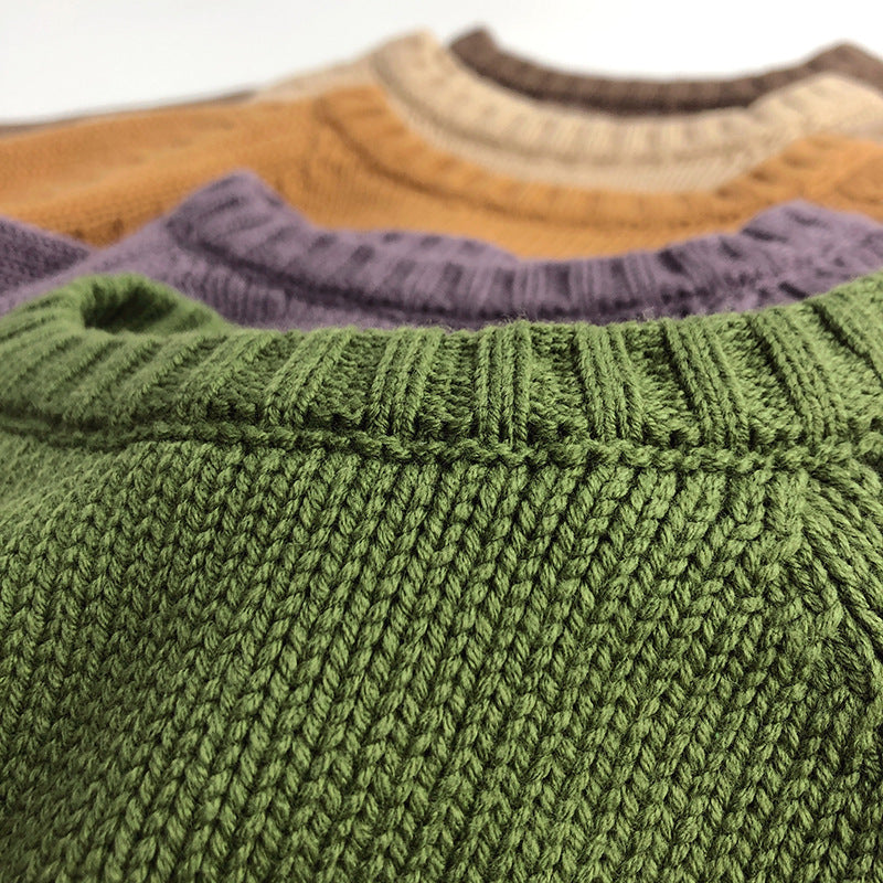 Toddler Solid Color Sweaters.
