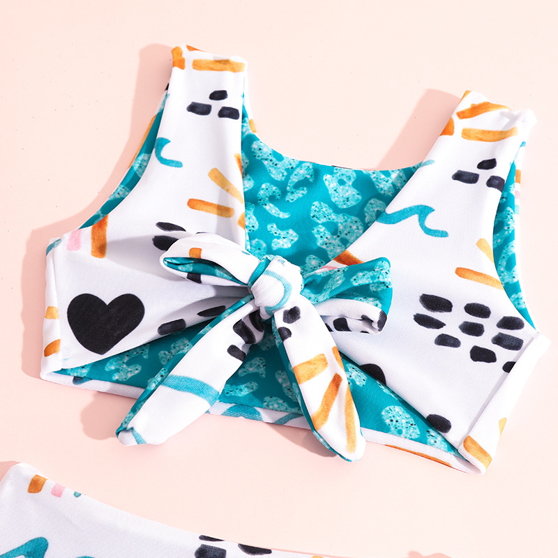 Cross-border Children's Swimsuit Two-sided Swimsuit