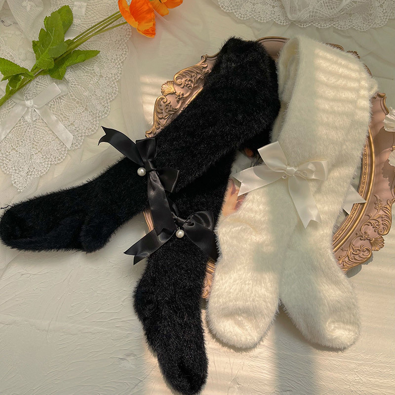 Baby Girl Bow Socks