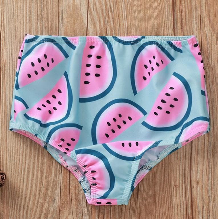 2-Piece Baby Girl Watermelon Swimsuit.