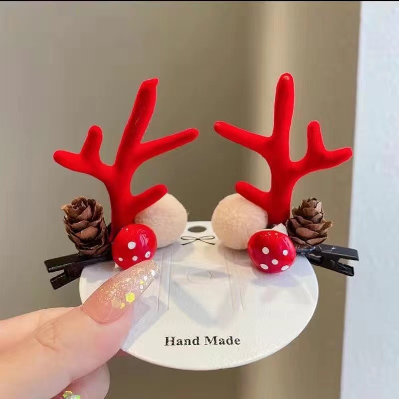 Baby Girl Christmas Hair Clip