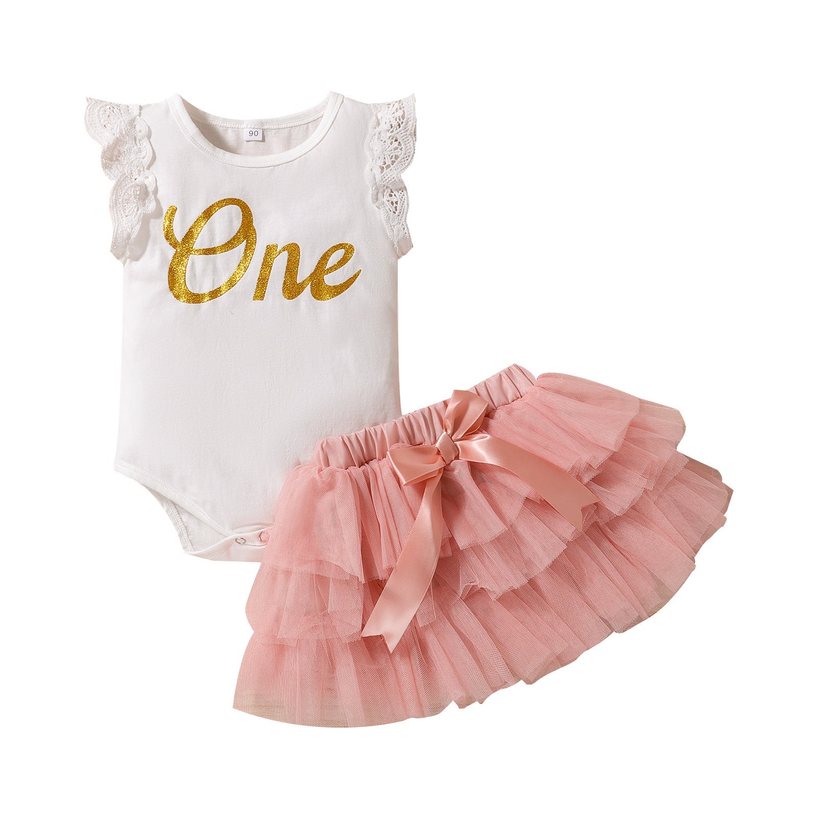 3-Piece Baby Tutu Suit.