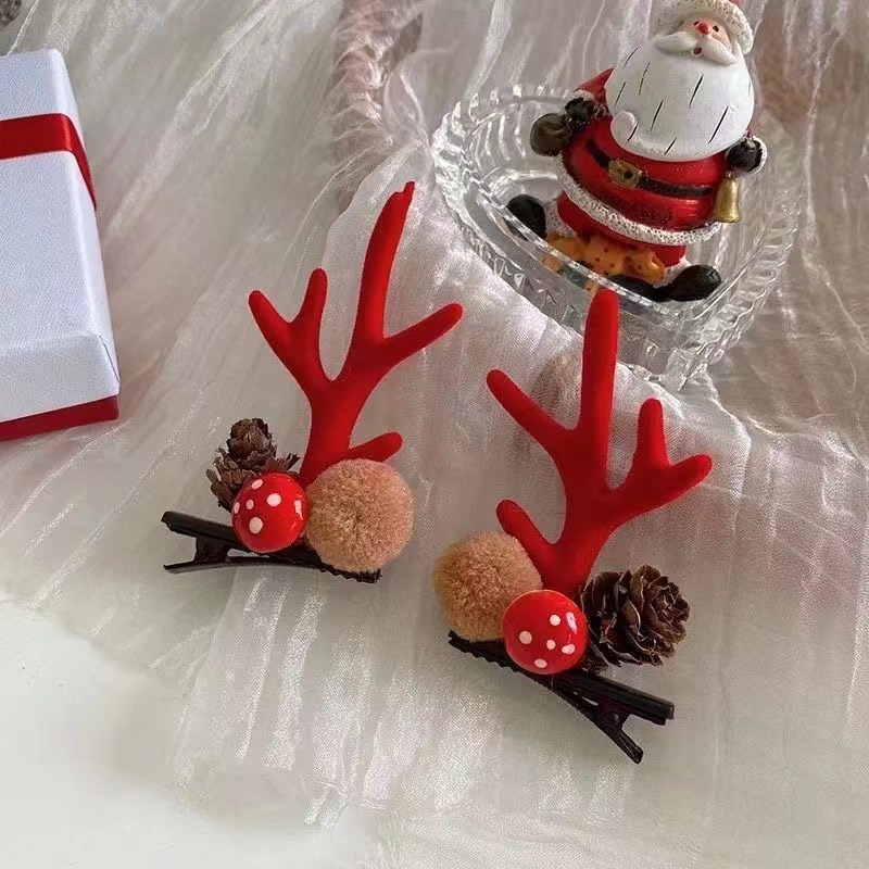 Baby Girl Christmas Hair Clip