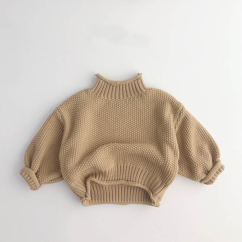 Toddler Solid Color Sweaters.