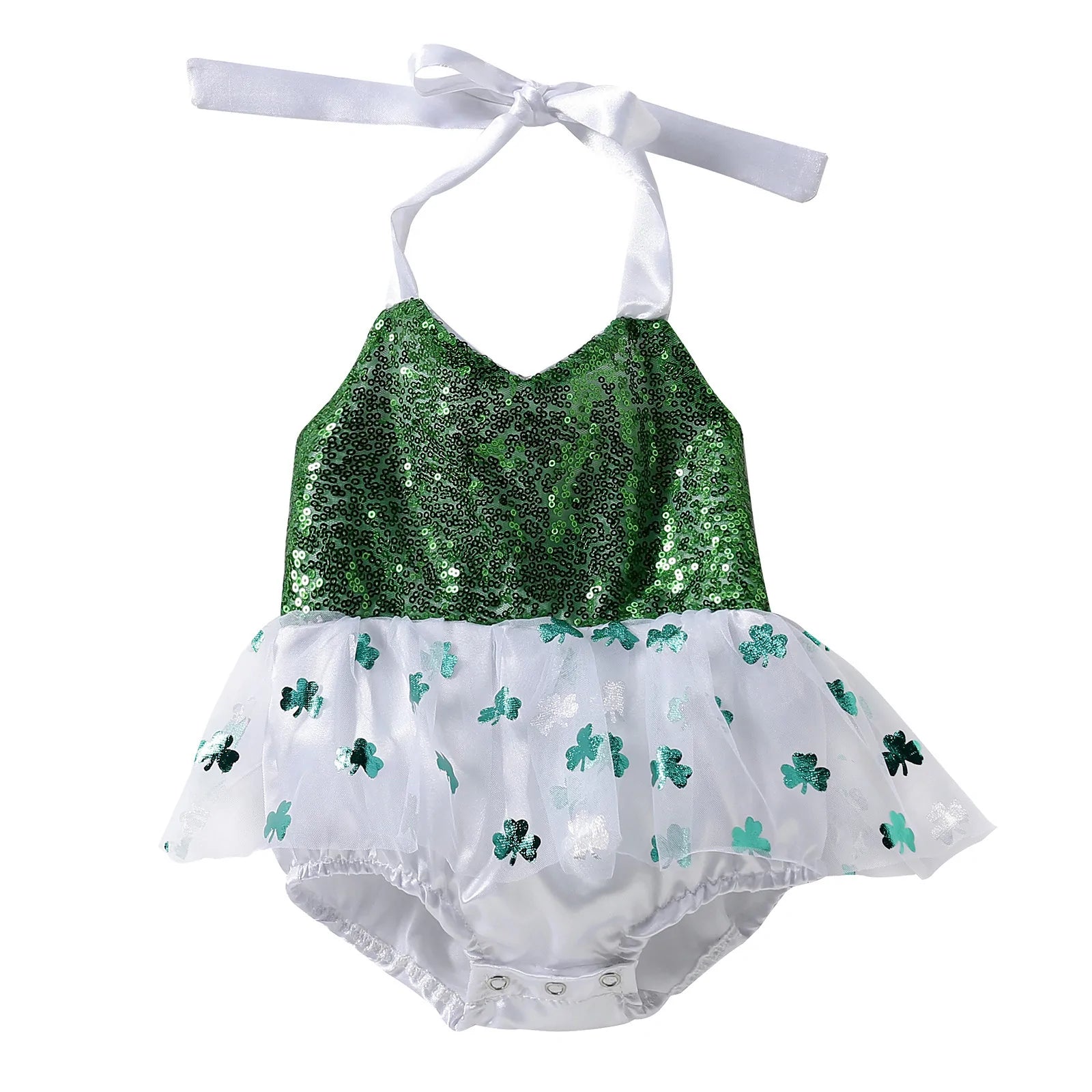 Baby Green Mesh Skirt.
