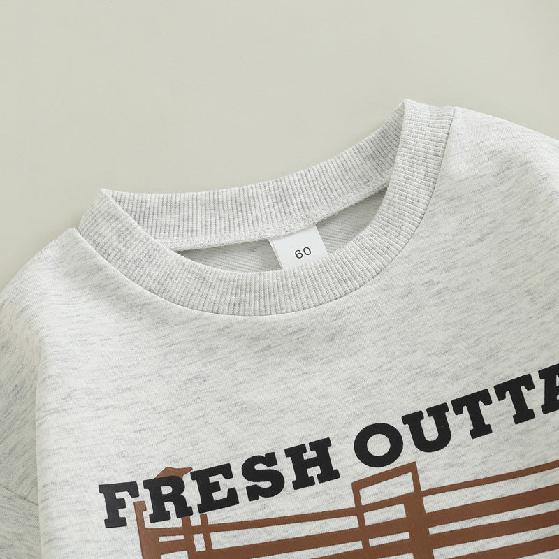 Baby Print Cow Romper.