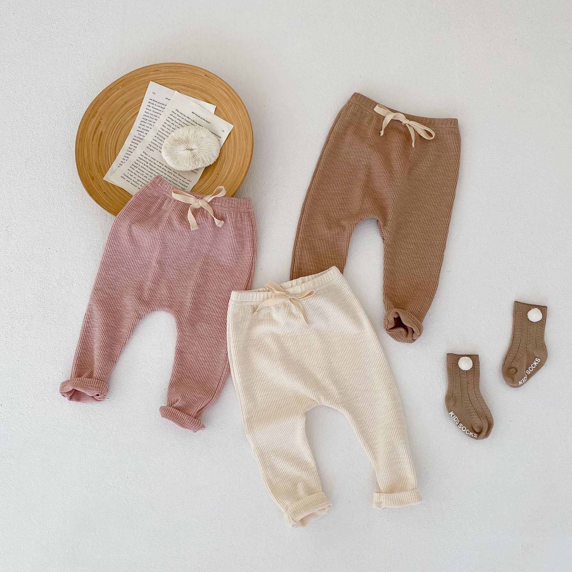 Baby Pure Color Pants.