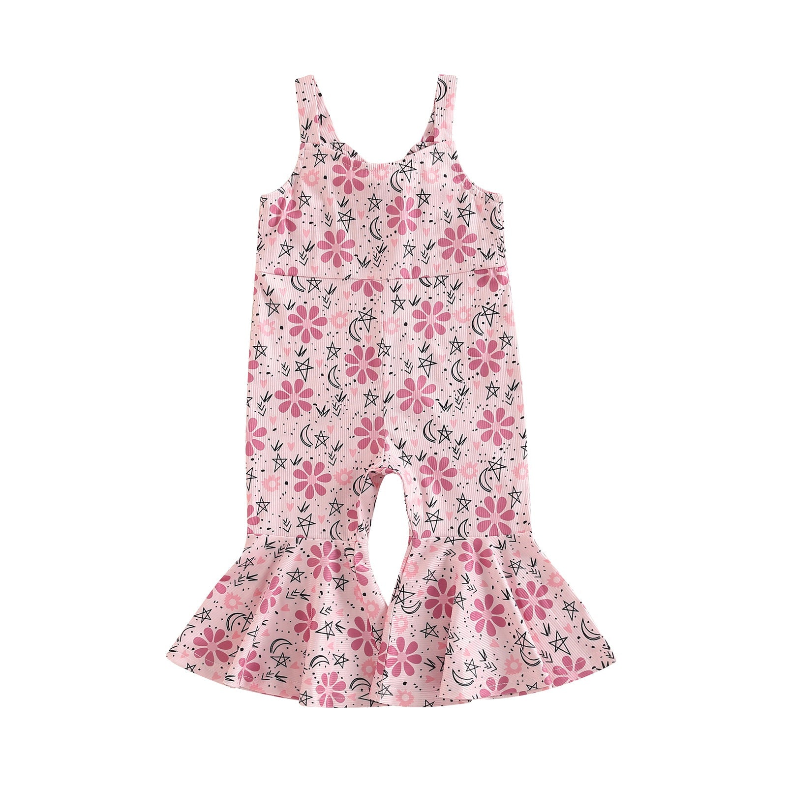Toddler Flared Jumpsuits.