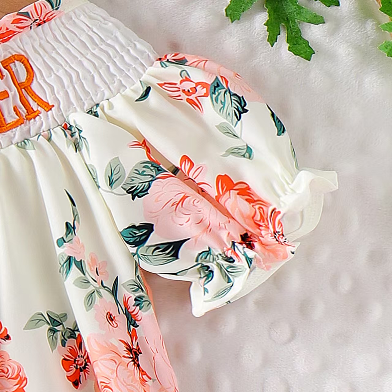 Mama's Girls Embroidered Dress