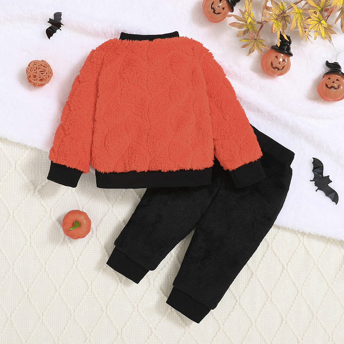 Baby Cute Halloween Fluff Set
