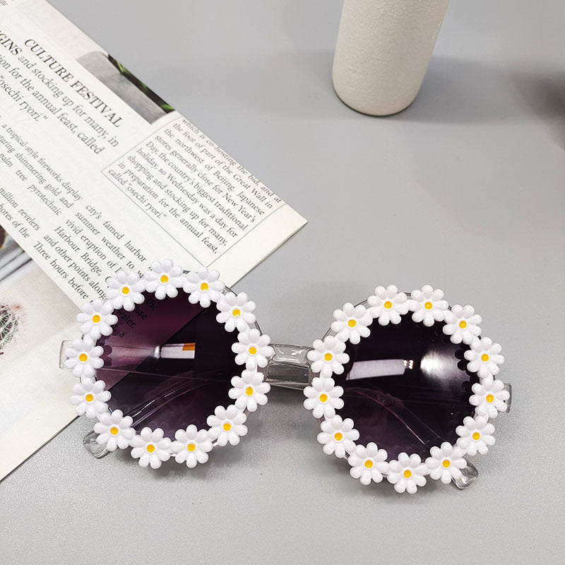 Parent-child Daisy Glasses.