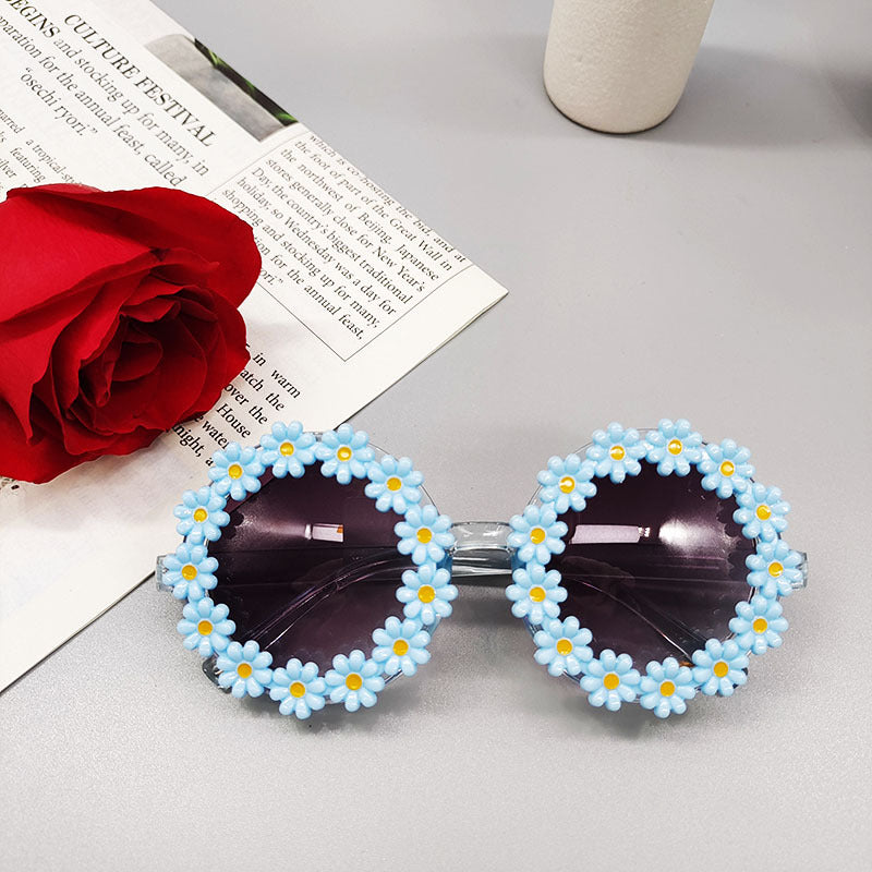Parent-child Daisy Glasses.