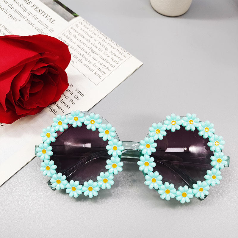 Parent-child Daisy Glasses.