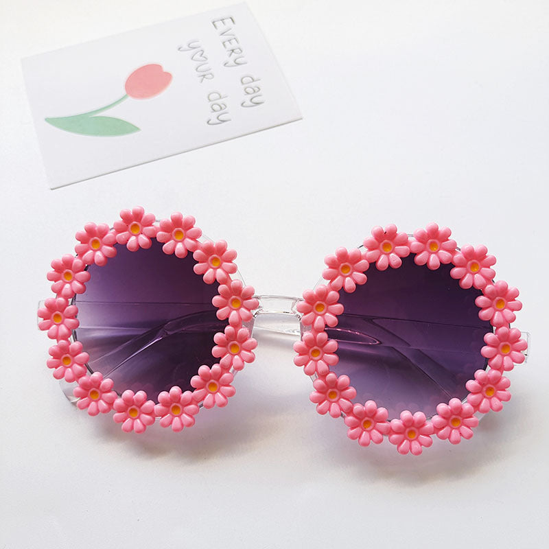 Parent-child Daisy Glasses.