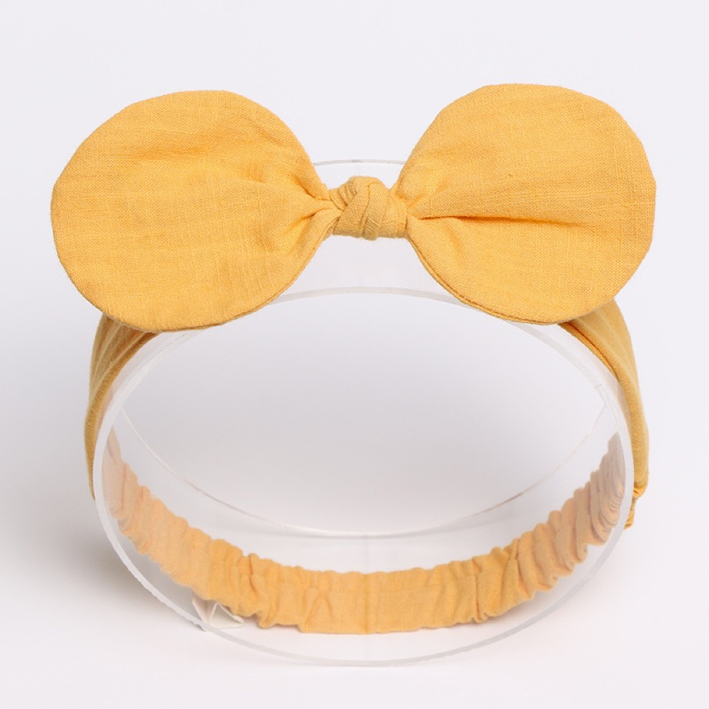 Baby pure cotton hair band.
