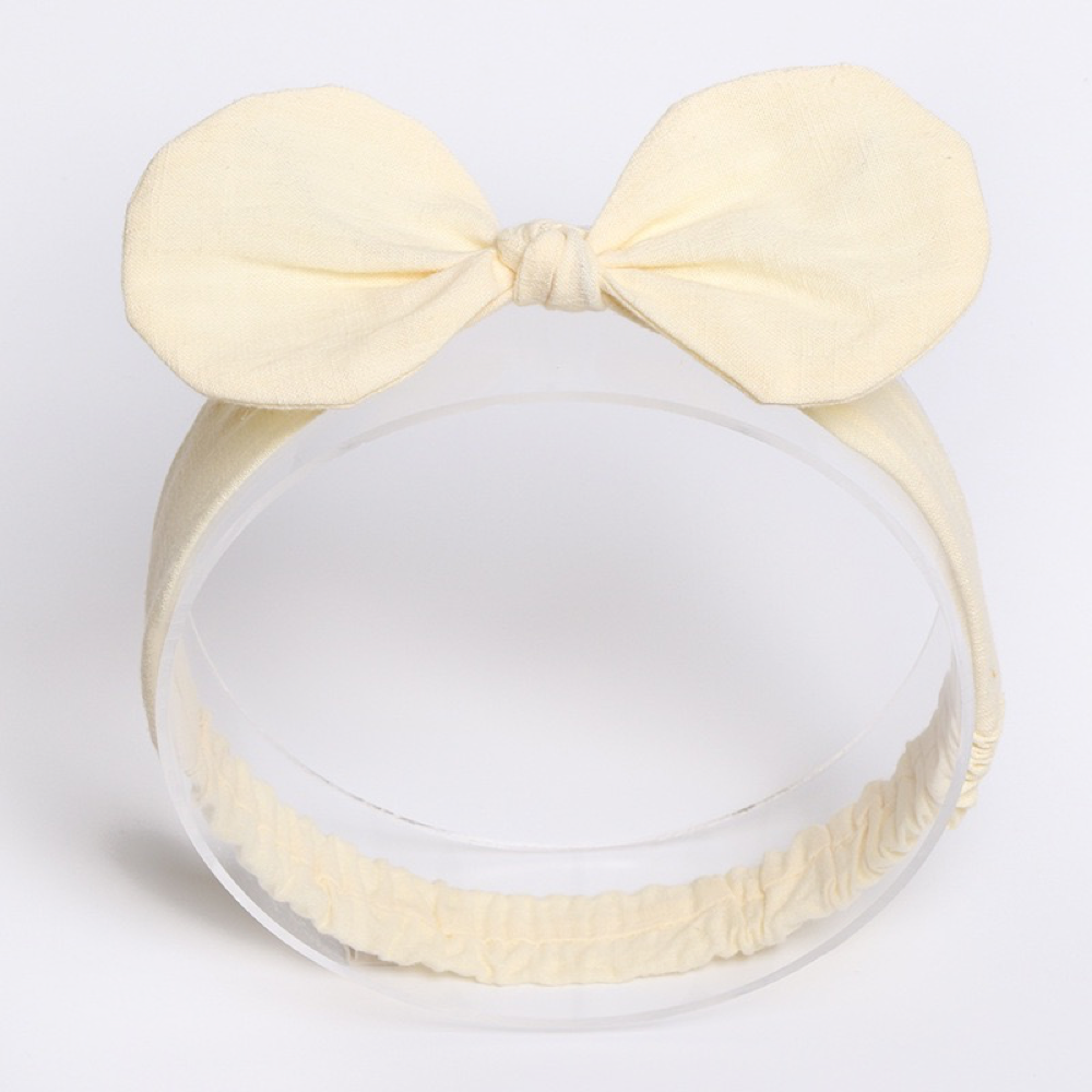 Baby pure cotton hair band.