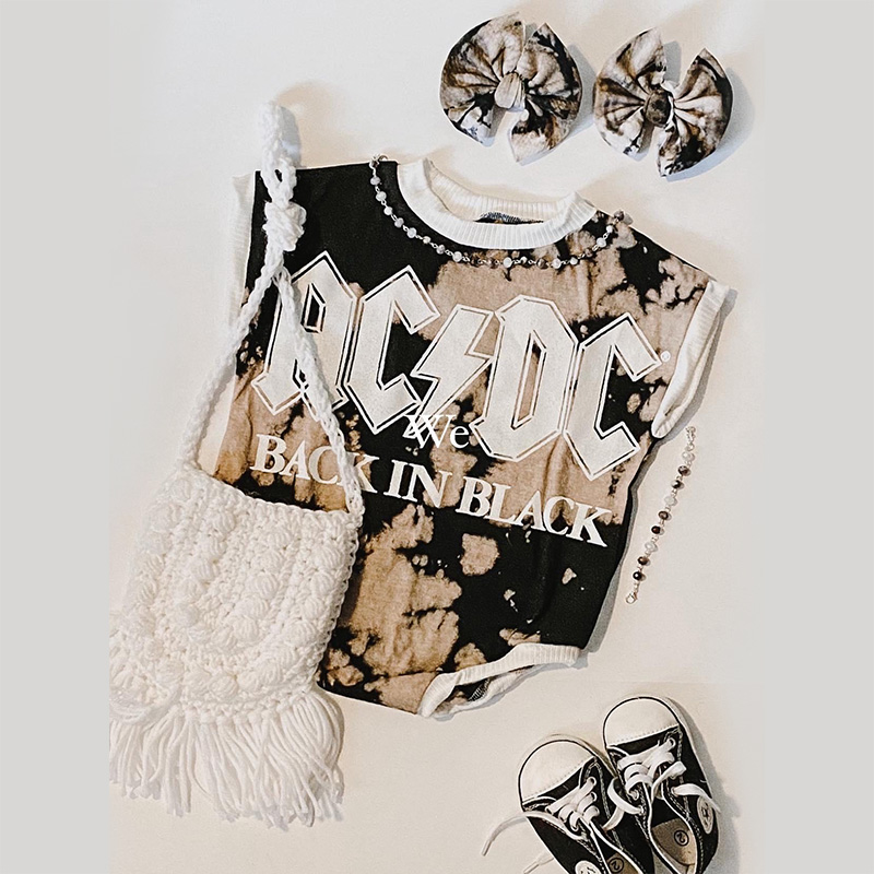 Baby ACDC Romper