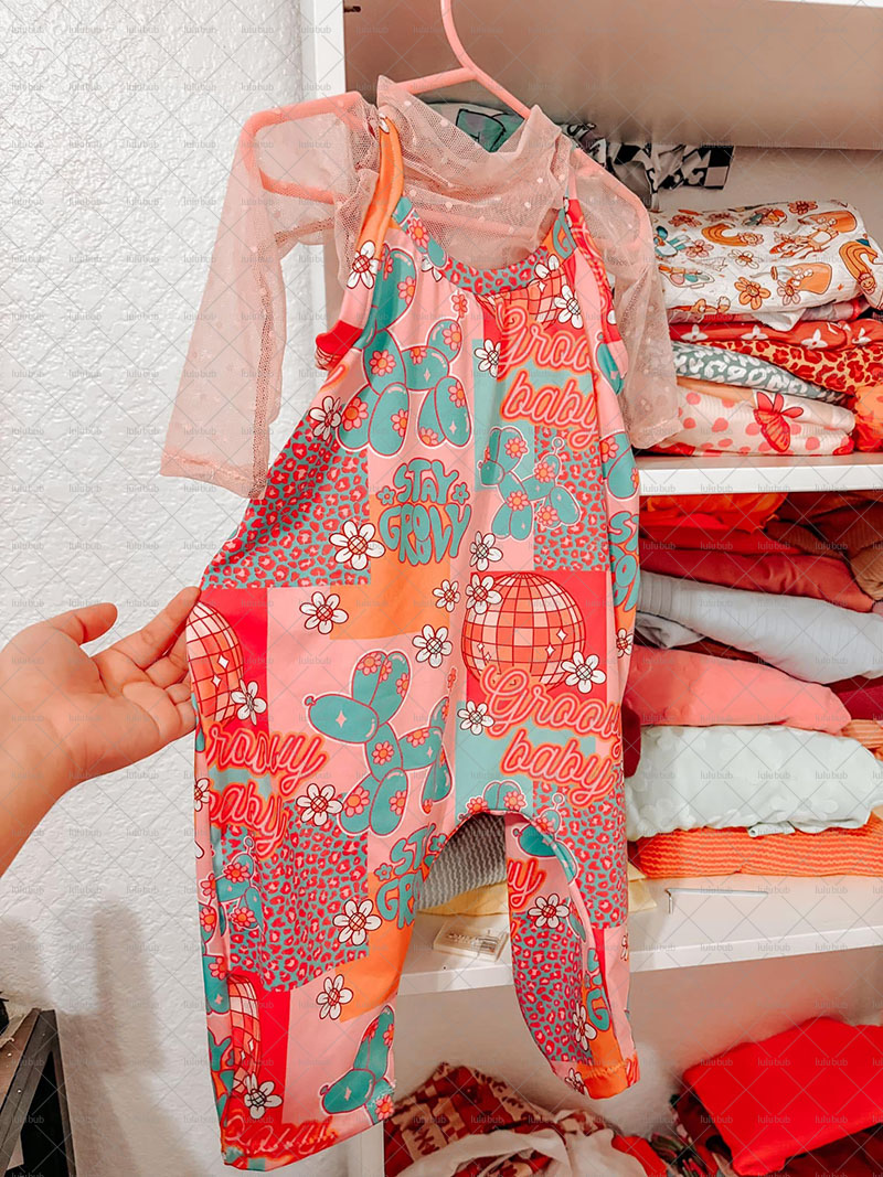Baby Girl Print  Romper