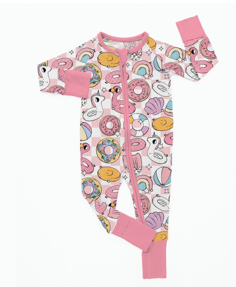 Newborn Girls Grrovy Bamboo Sleeper