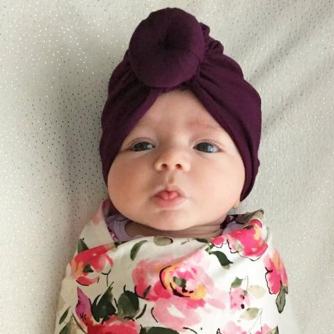 Baby Sassy India Doughnut Hood Hats.