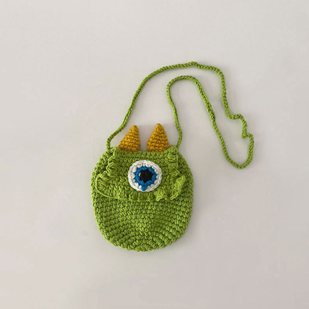 Baby Monster Knit Bag.