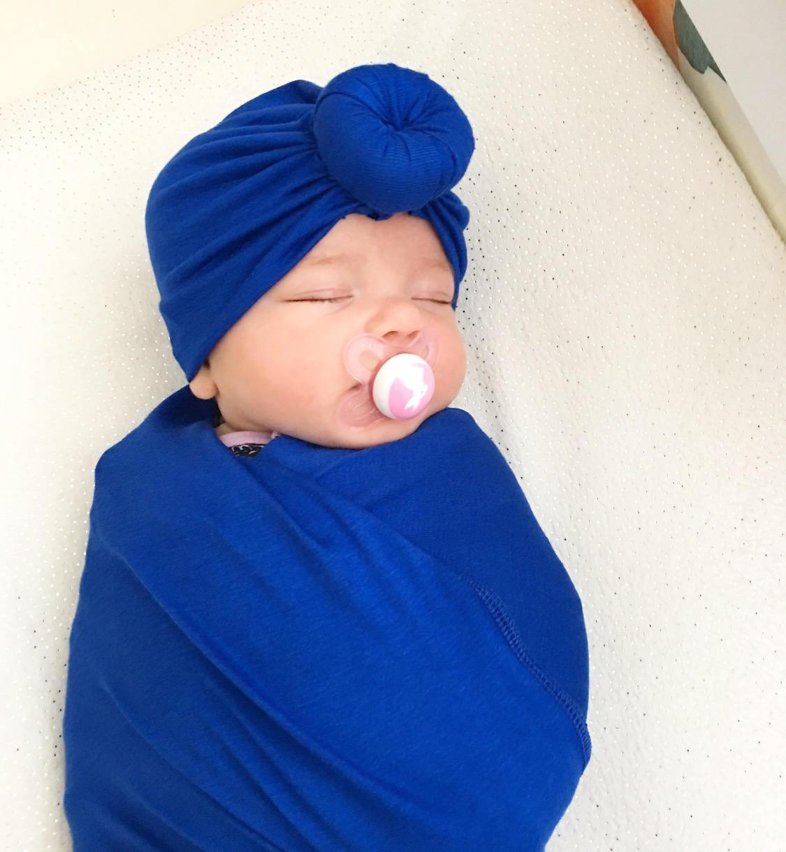 Baby Sassy India Doughnut Hood Hats.