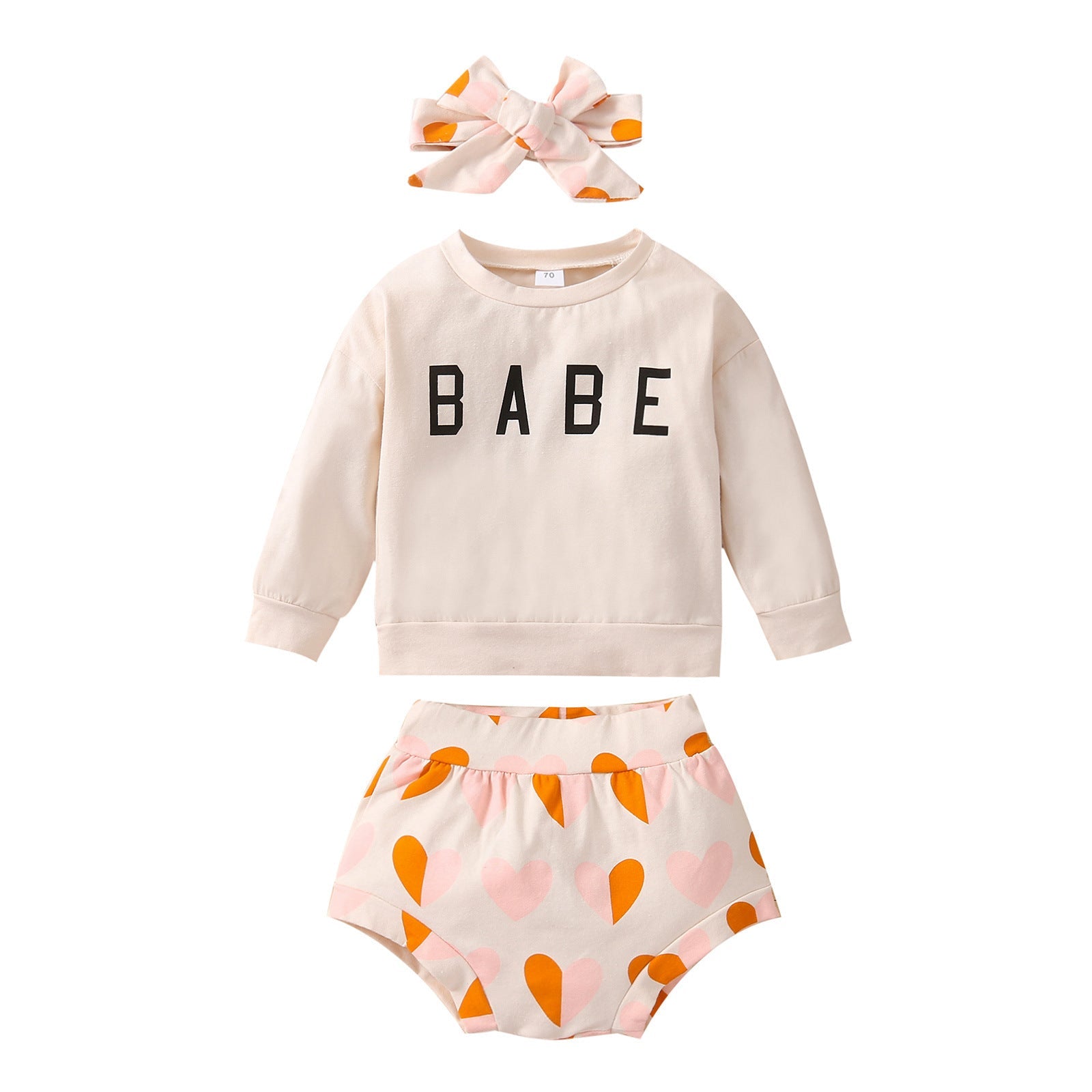 3-Piece BABE Print Suit-visikids