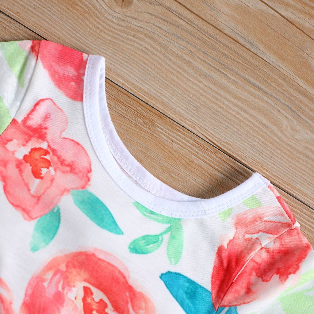 Baby Newborn Flower Jumpsuit Romper-visikids