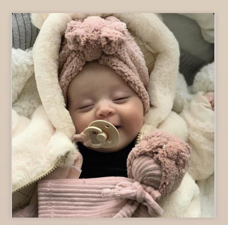 Baby Pure Plush Hat.