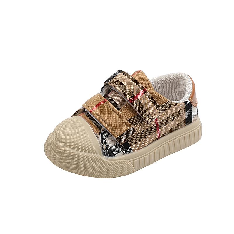 Check Pattern Shoes-visikids