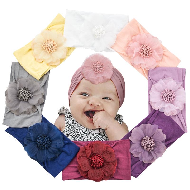 Baby 3D Floral Headband Hairband-visikids