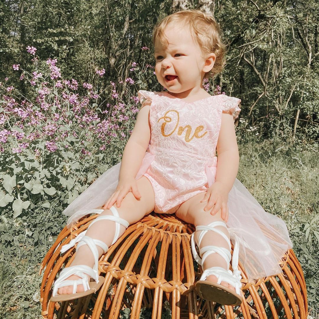 Baby Girl Lace Romper-visikids