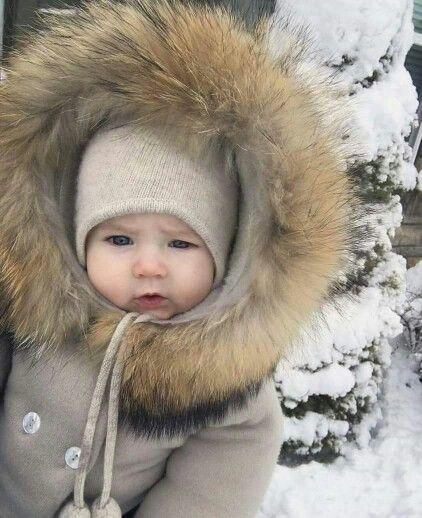 Winter Baby Sweater Jumpsuit.